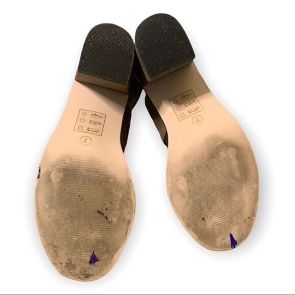 Sole Society Heels Women’s Size 7 Suede Lace Up Block Sandals in Dark Taupe - Picture 12 of 12